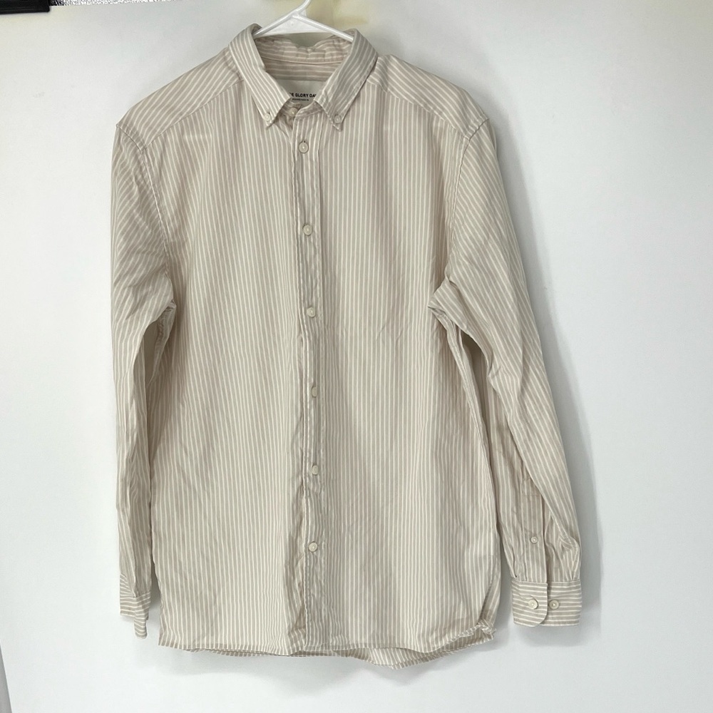 These glory days scandinavia men’s button down shirt medium